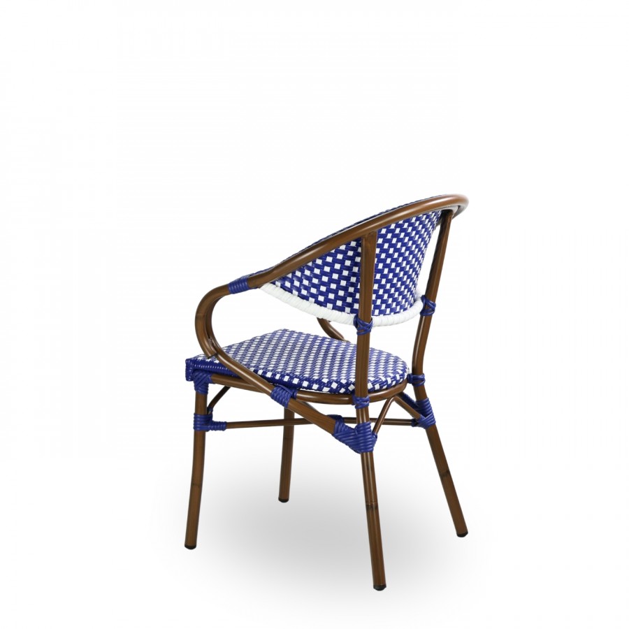 Luxe All Weather Bistro Armchair